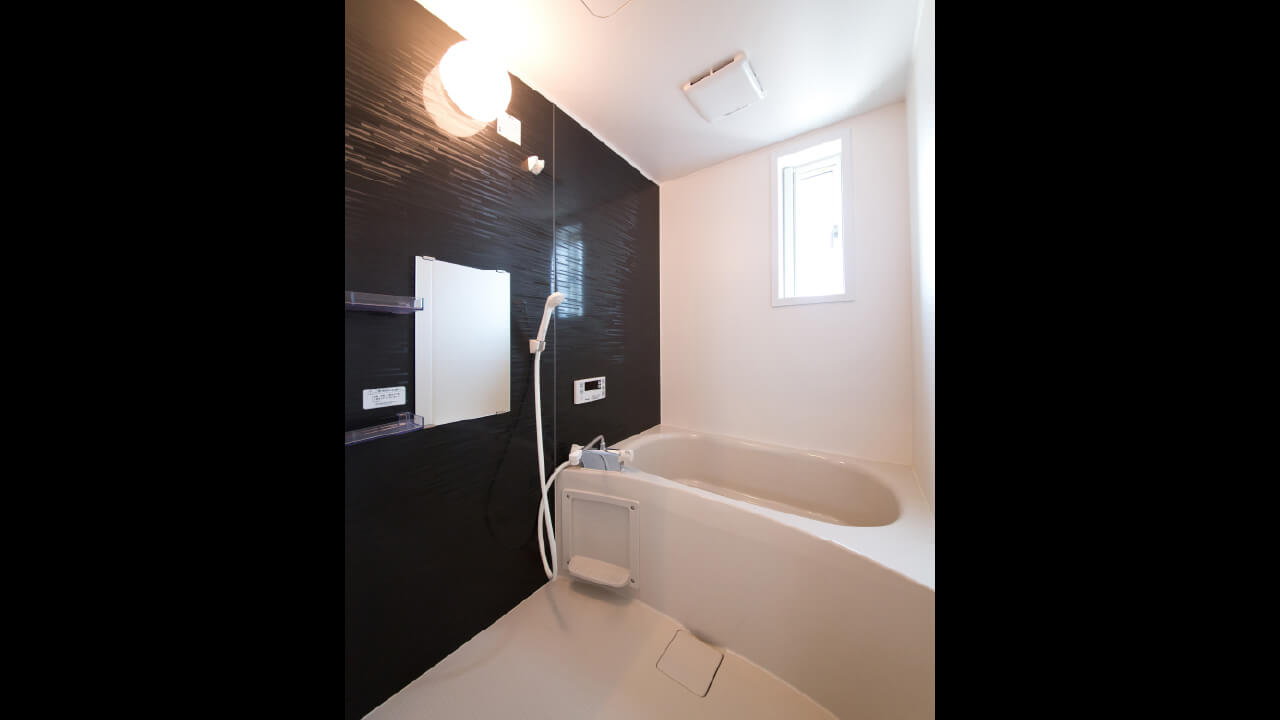 アパート内観、浴室の写真