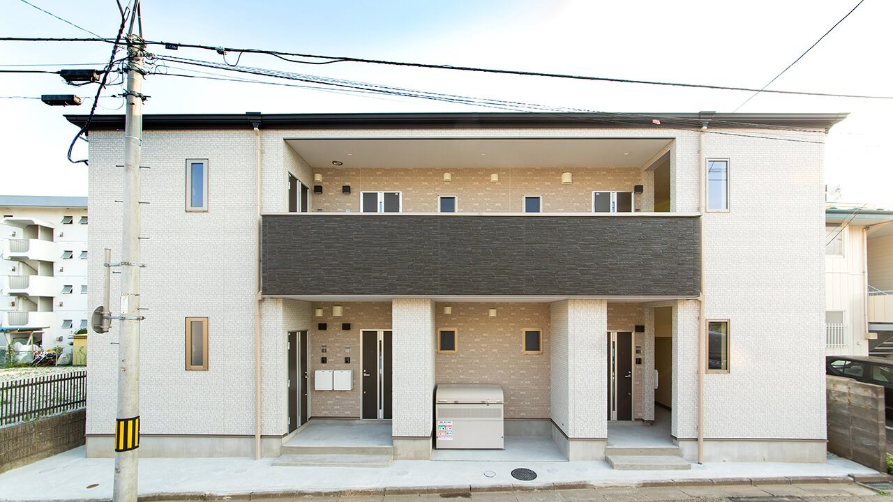 アパート外観の写真