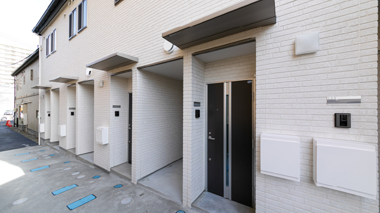 アパート外観の写真