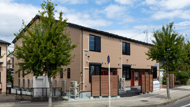 アパート外観の写真