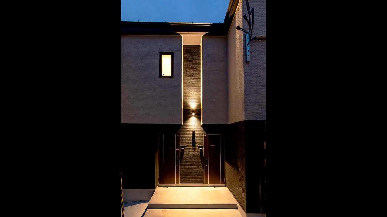 アパート外観の写真